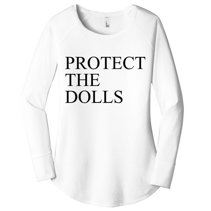 Protect The Dolls Women's Perfect Tri Tunic Long Sleeve Shirt