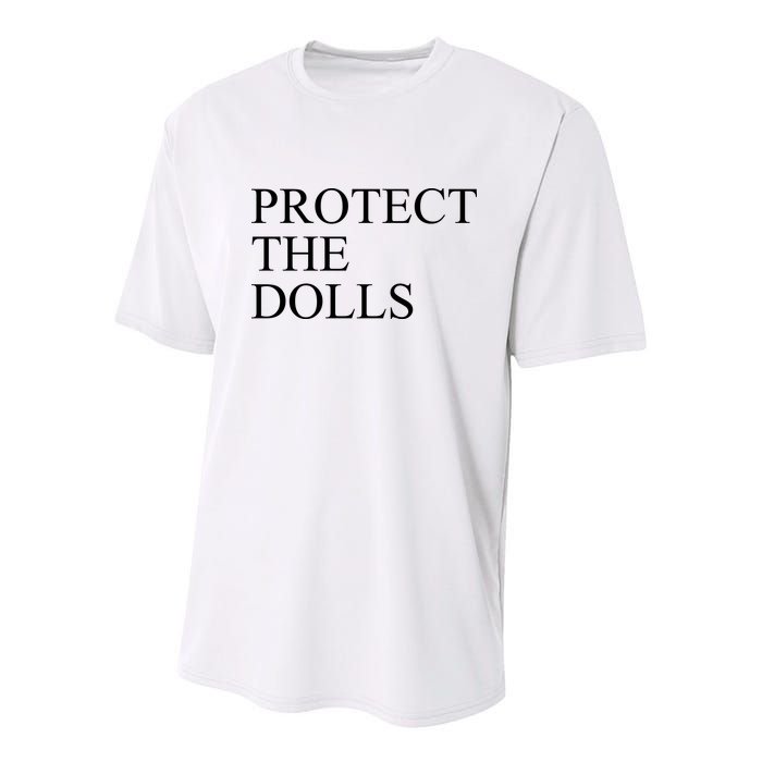 Protect The Dolls Youth Performance Sprint T-Shirt