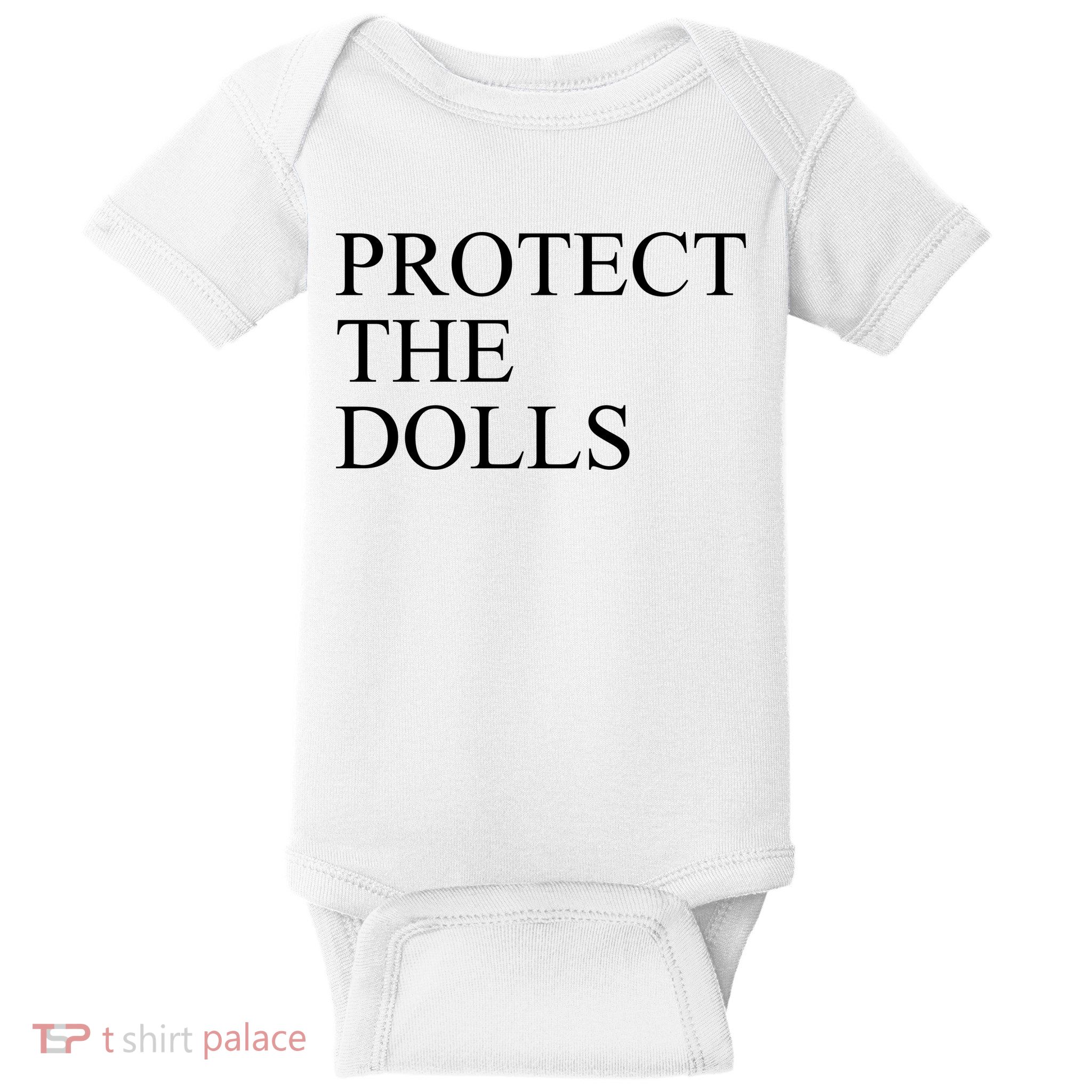 Protect The Dolls Baby Bodysuit