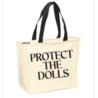 Protect The Dolls Gift Zip Tote Bag