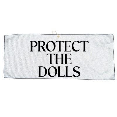 Protect The Dolls Gift Large Microfiber Waffle Golf Towel
