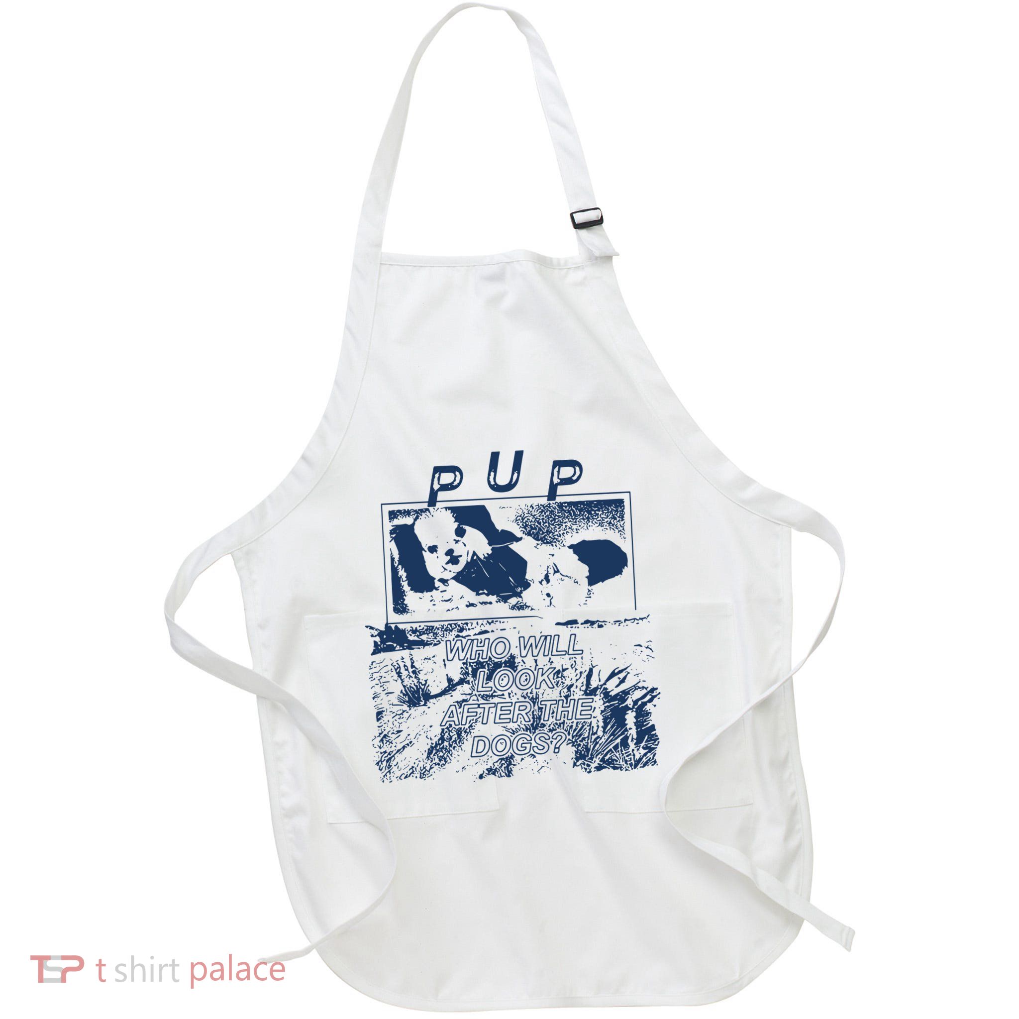 Pup The Desolation Of Dog Full-Length Apron With Pockets