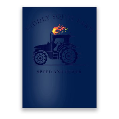 Perfect Tractor Design Diddly Squat Farm Speed And Power Poster