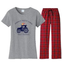 Perfect Tractor Design Diddly Squat Farm Speed And Power Women's Flannel Pajama Set