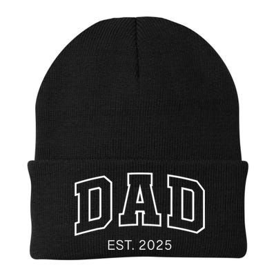 Promoted To Dad Est 2025 Daddy To Be Gifts First Time Dad Beanie