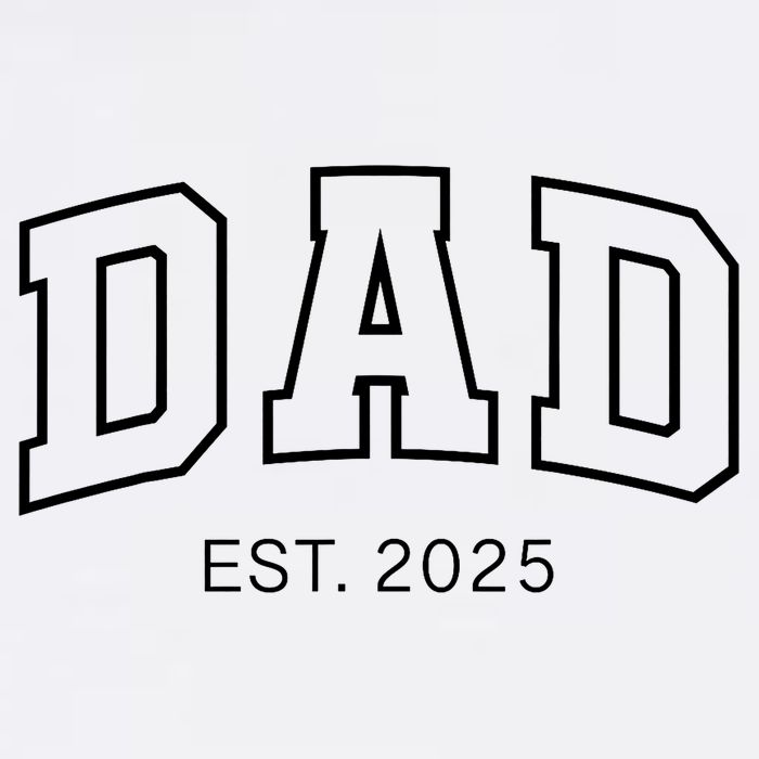 Promoted To Dad Est 2025 Daddy To Be Gifts First Time Dad Garment-Dyed Sweatshirt