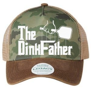 Pickleball The Dinkfather funny sport lovers  Legacy Tie Dye Trucker Hat