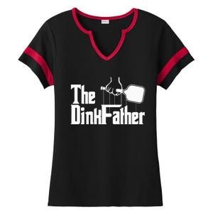 Pickleball The Dinkfather funny sport lovers  Ladies Halftime Notch Neck Tee