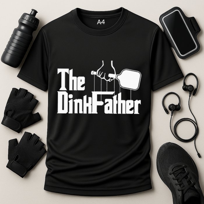 Pickleball The Dinkfather funny sport lovers  Cooling Performance Crew T-Shirt