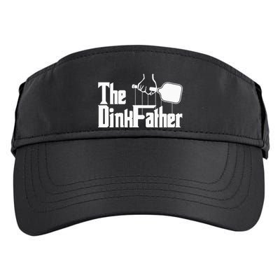 Pickleball The Dinkfather funny sport lovers  Adult Drive Performance Visor