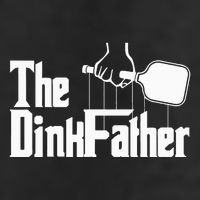 Pickleball The Dinkfather funny sport lovers  Adult Drive Performance Visor