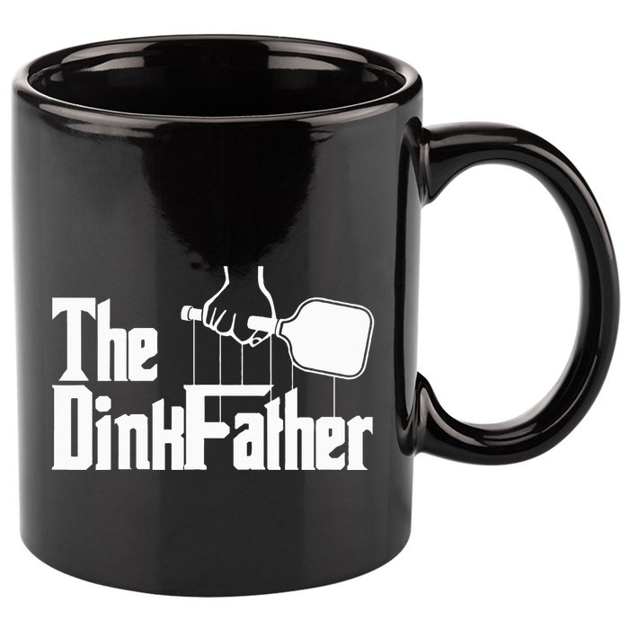 Pickleball The Dinkfather funny sport lovers  11oz C Handle Ceramic Mug