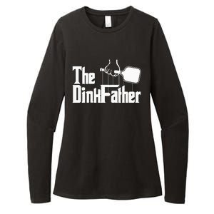 Pickleball The Dinkfather funny sport lovers  Womens CVC Long Sleeve Shirt