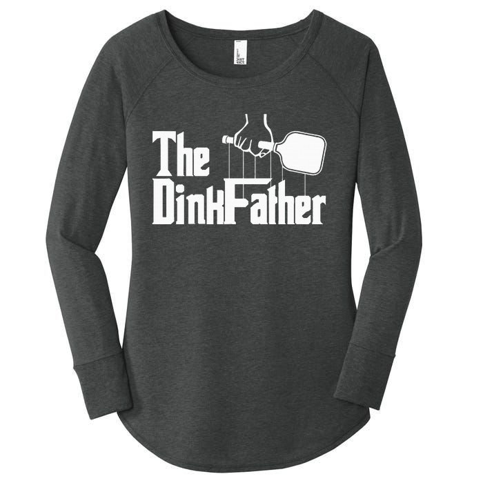 Pickleball The Dinkfather funny sport lovers  Women's Perfect Tri Tunic Long Sleeve Shirt