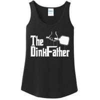 Pickleball The Dinkfather funny sport lovers  Ladies Essential Tank