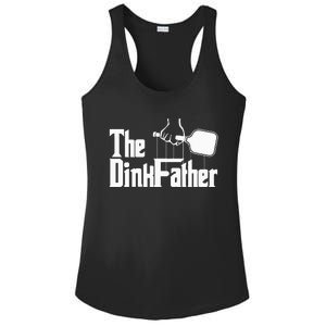 Pickleball The Dinkfather funny sport lovers  Ladies PosiCharge Competitor Racerback Tank