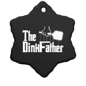 Pickleball The Dinkfather funny sport lovers  Ceramic Star Ornament