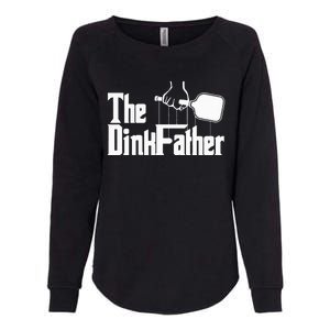 Pickleball The Dinkfather funny sport lovers  Womens California Wash Sweatshirt