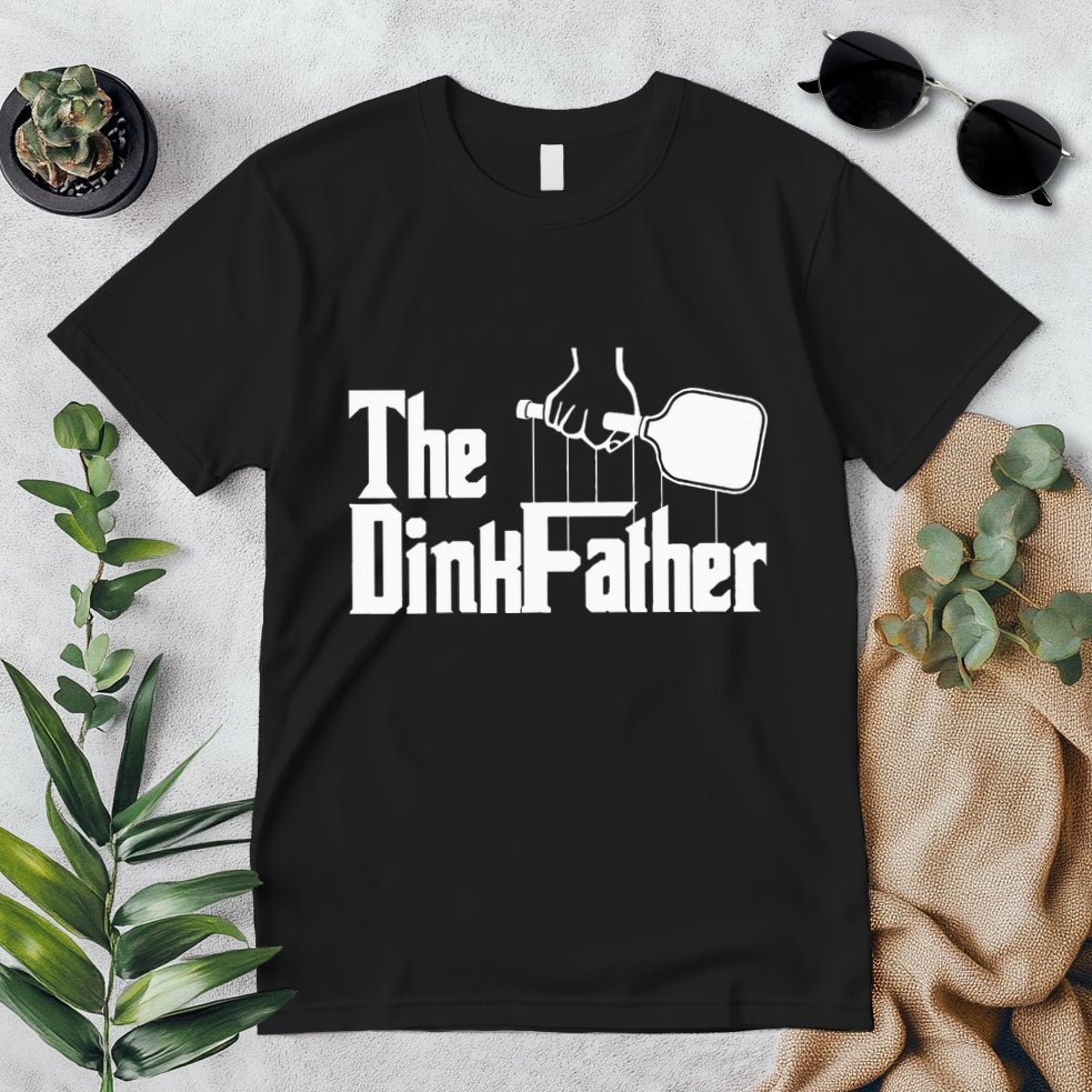 Pickleball The Dinkfather funny sport lovers  Premium T-Shirt
