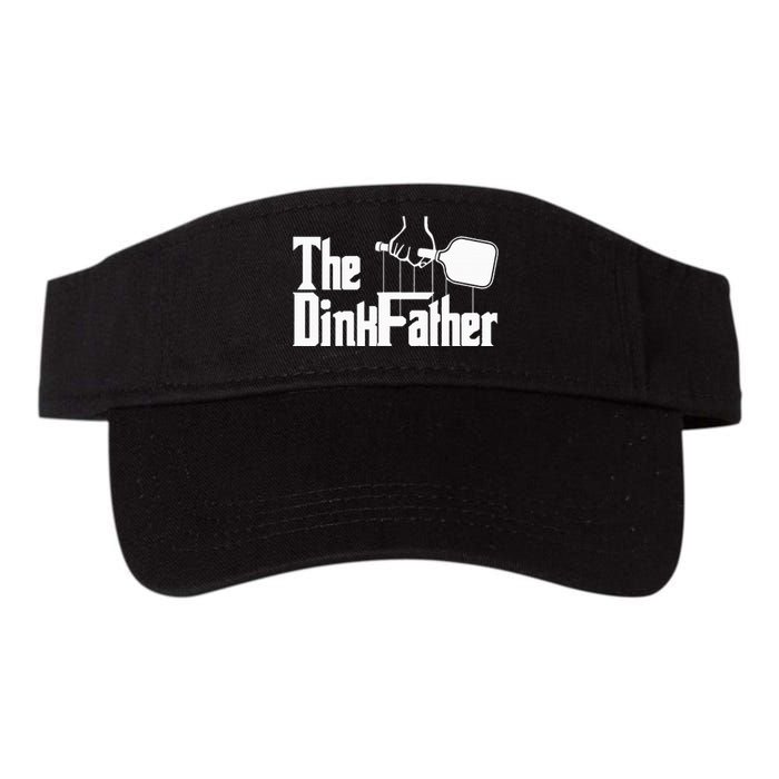 Pickleball The Dinkfather funny sport lovers  Valucap Bio-Washed Visor