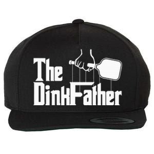 Pickleball The Dinkfather funny sport lovers  Wool Snapback Cap