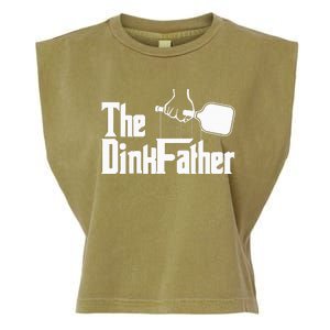 Pickleball The Dinkfather funny sport lovers  Garment-Dyed Women's Muscle Tee