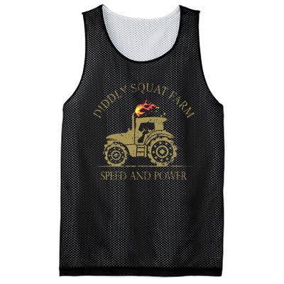 Perfect Tractor Design Diddly Squat Farm Speed And Power Mesh Reversible Basketball Jersey Tank