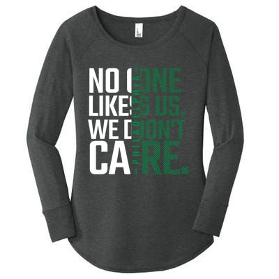 Philadelphia They Dont Likes Us We Dont Care Phly Fan Women's Perfect Tri Tunic Long Sleeve Shirt