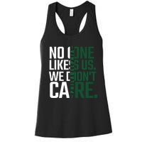 Philadelphia They Dont Likes Us We Dont Care Phly Fan Women's Racerback Tank