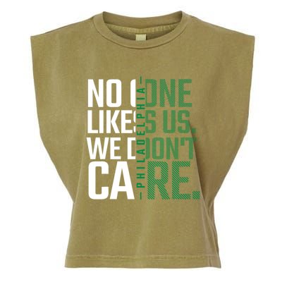 Philadelphia They Dont Likes Us We Dont Care Phly Fan Garment-Dyed Women's Muscle Tee