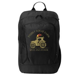 Perfect Tractor Design Diddly Squat Farm Speed And Power City Backpack