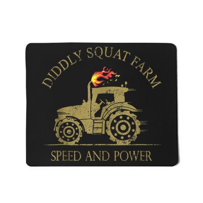 Perfect Tractor Design Diddly Squat Farm Speed And Power Mousepad