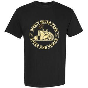 Perfect Tractor Design Diddly Squat Farm Speed And Power Garment-Dyed Heavyweight T-Shirt