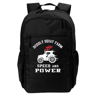 Perfect Tractor Design Diddly Squat Farm Speed And Power Daily Commute Backpack