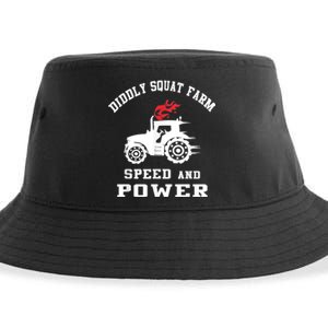 Perfect Tractor Design Diddly Squat Farm Speed And Power Sustainable Bucket Hat