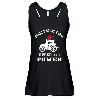 Perfect Tractor Design Diddly Squat Farm Speed And Power Ladies Essential Flowy Tank