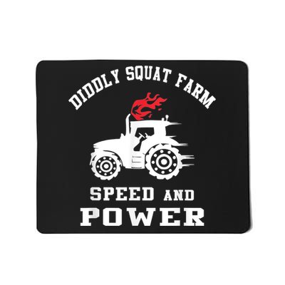 Perfect Tractor Design Diddly Squat Farm Speed And Power Mousepad