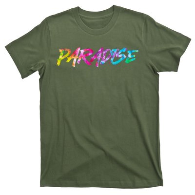 Paradise Tie Dye Colors T-Shirt