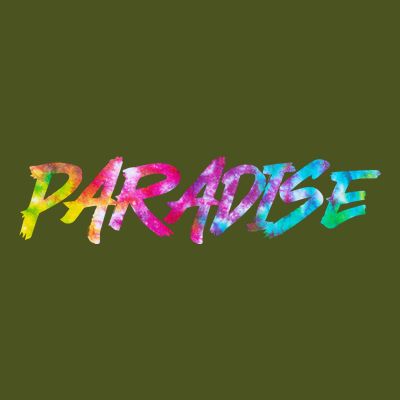 Paradise Tie Dye Colors T-Shirt