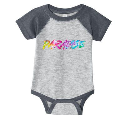 Paradise Tie Dye Colors Infant Baby Jersey Bodysuit