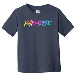 Paradise Tie Dye Colors Toddler T-Shirt