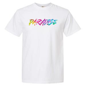 Paradise Tie Dye Colors Garment-Dyed Heavyweight T-Shirt