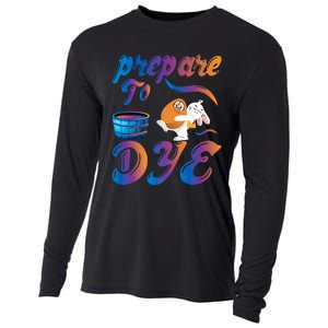 Prepare To Dye Rabbit Egg Easter Happy Easter Day Bunny Rabbit Cooling Performance Long Sleeve Crew