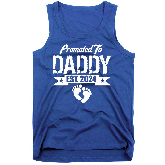 Promoted To Daddy Est. 2024 Tank Top