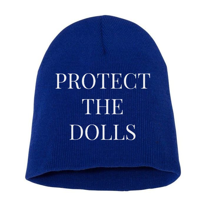 Protect The Dolls Short Acrylic Beanie