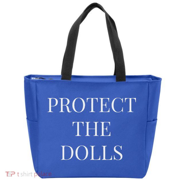 Protect The Dolls Zip Tote Bag