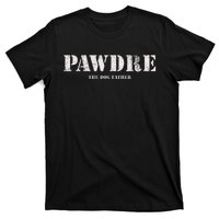 Pawdre The Dog Father Dog Dad Fathers Day T-Shirt