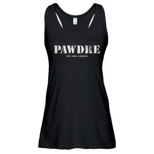 Pawdre The Dog Father Dog Dad Fathers Day Ladies Essential Flowy Tank