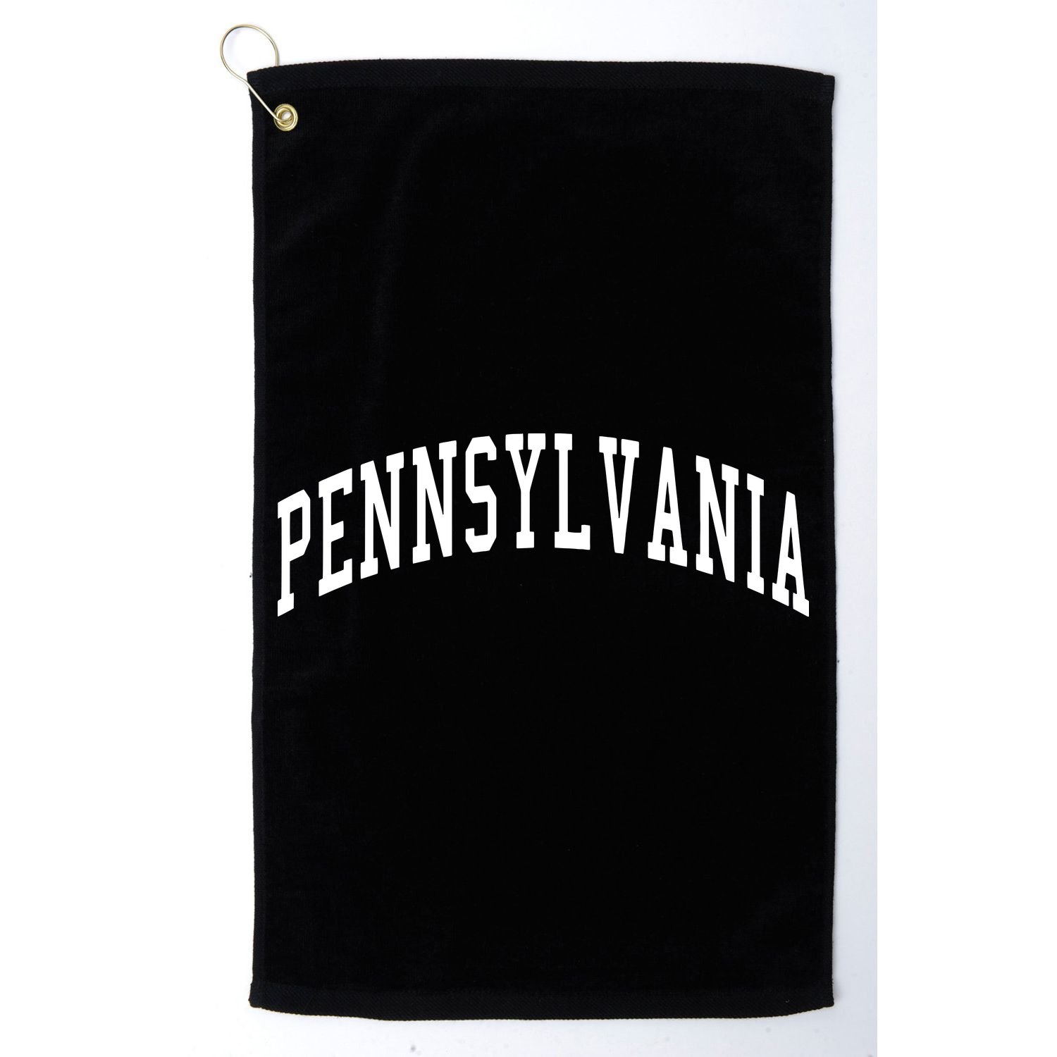 Pennsylvania Throwback Design Print Classic Golf Towel