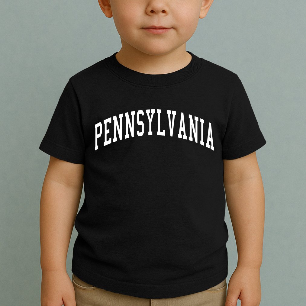 Pennsylvania Throwback Design Print Classic Toddler T-Shirt